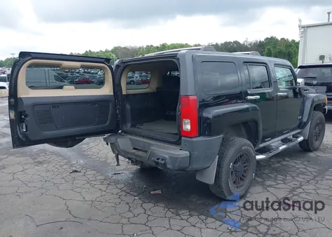 2009 Hummer H3 Suv z USA, uszkodzony, nr VIN 5GTEN13E898101752